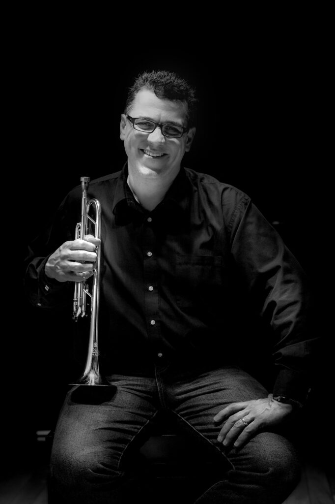 Eric Berlin, trumpet — press photograph by Bob Malone