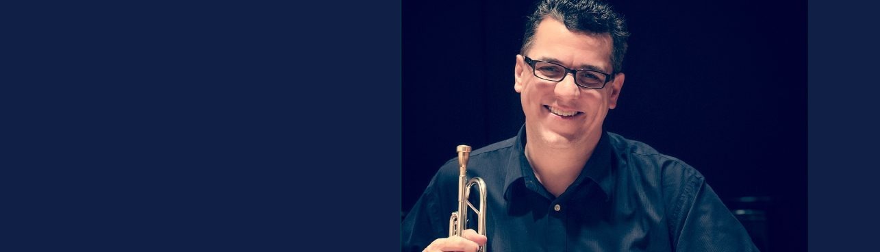 Eric Berlin with trumpet